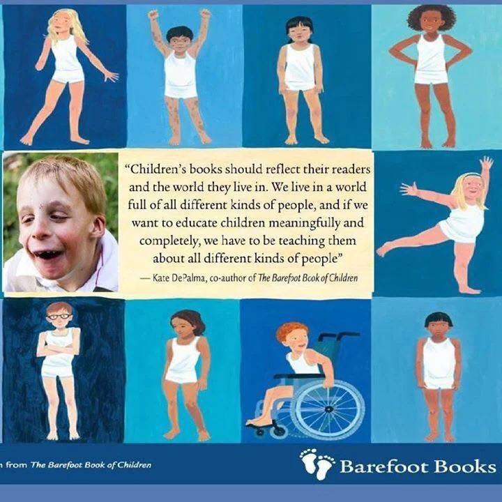 Atticus in The Barefoot Book of Children. "Children's books should reflect their readers and the world they live in. We live in a world full of all different kinds of people, and if we want to educate children meaningfully and completely, we have to be teaching them about all different kinds of people."