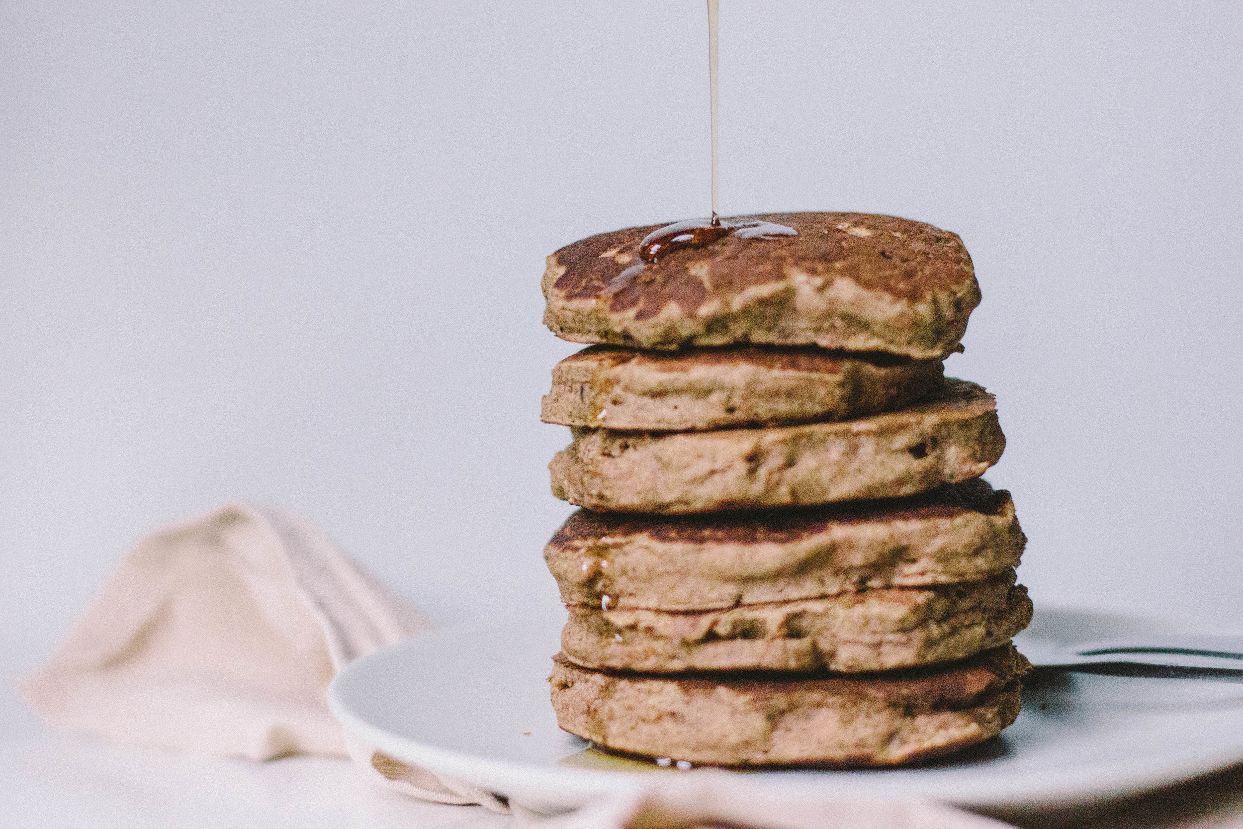 spiced apple pancakes