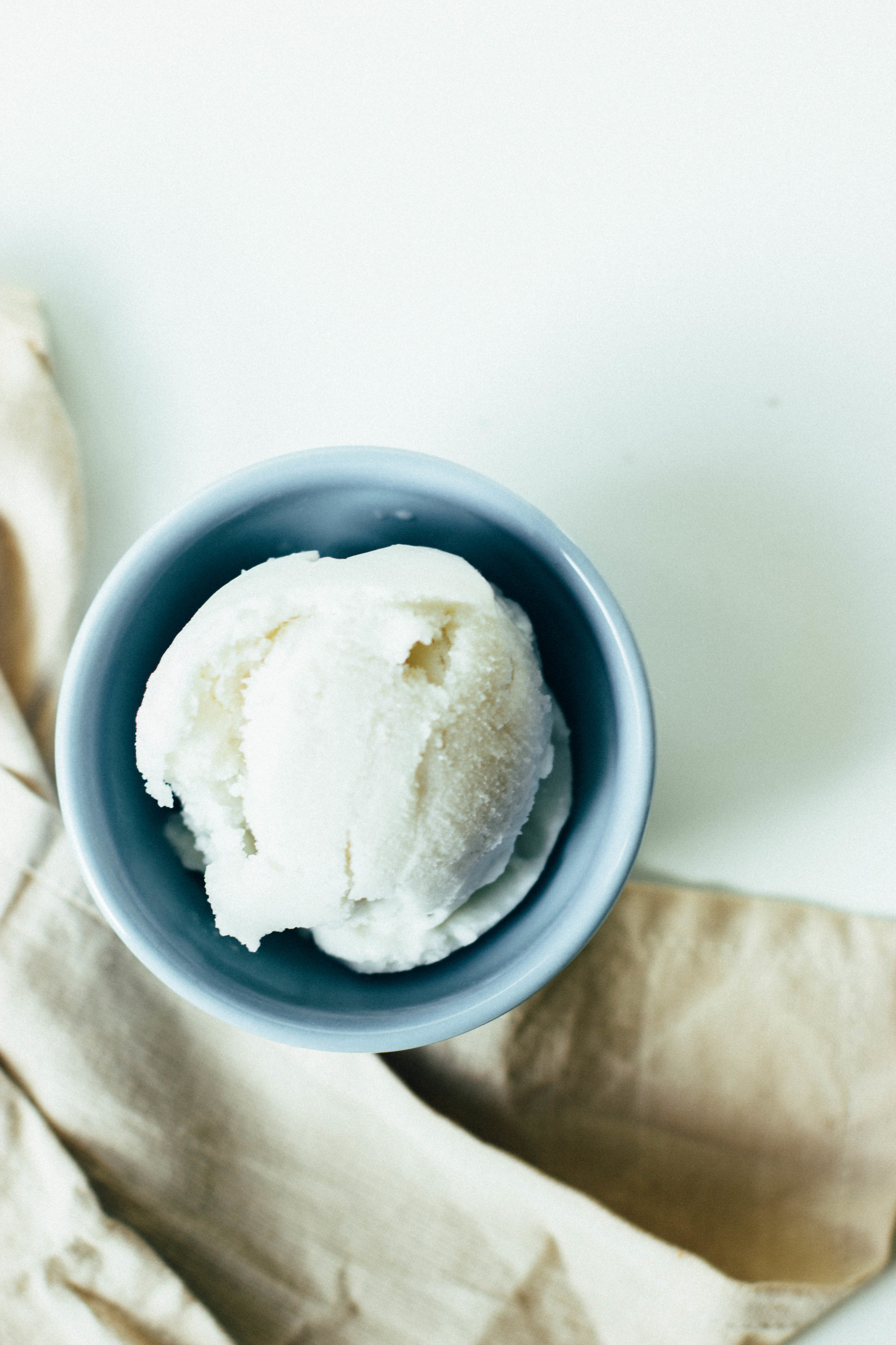 dairy free, honey sweetened coconut + cardamom ginger ice cream (anti-inflammatory)