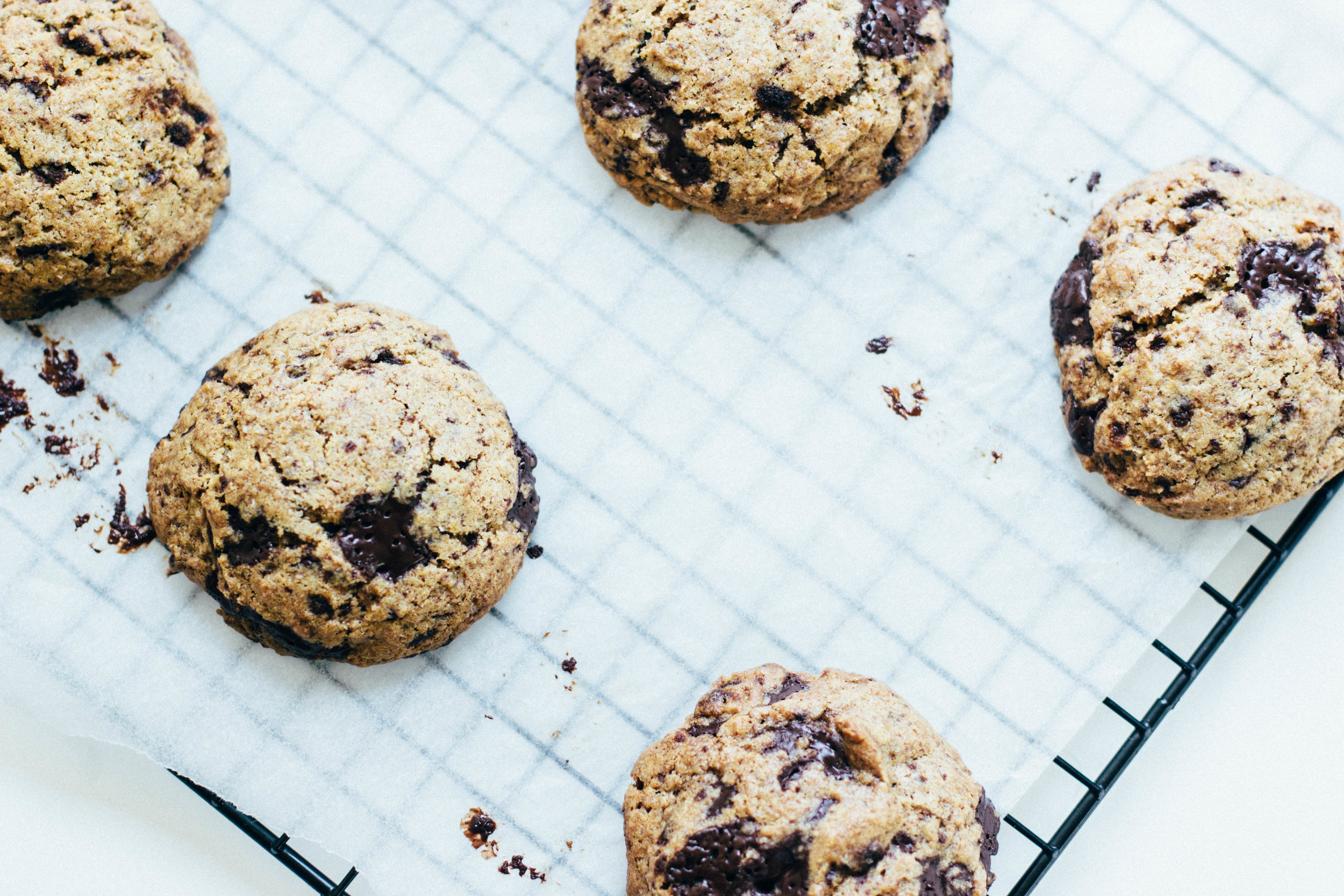 spelt chocolate chip cookies