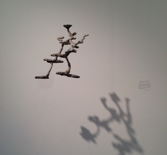 A cast showing the structure of an ant nest by Walter Tschinkel from a 2015 exhibit. Credit : Hayley Gillespie Art.Science.Gallery