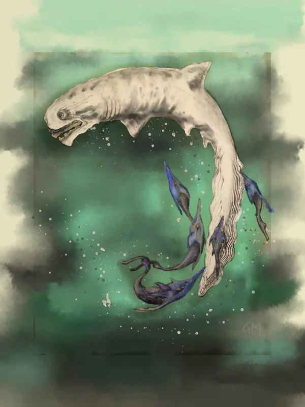 Prehistoric Fish © Glendon Mellow