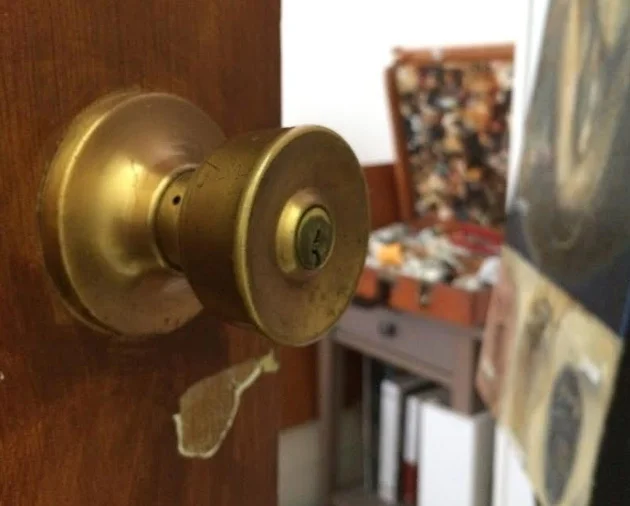 Don't just close the door to your studio and ignore the world. Credit: Glendon Mellow