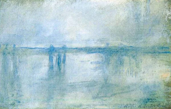 Charing Cross Bridge, London. 1901. Claude Monet