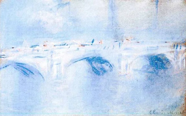 Waterloo Bridge, London, 1901. Claude Monet.
