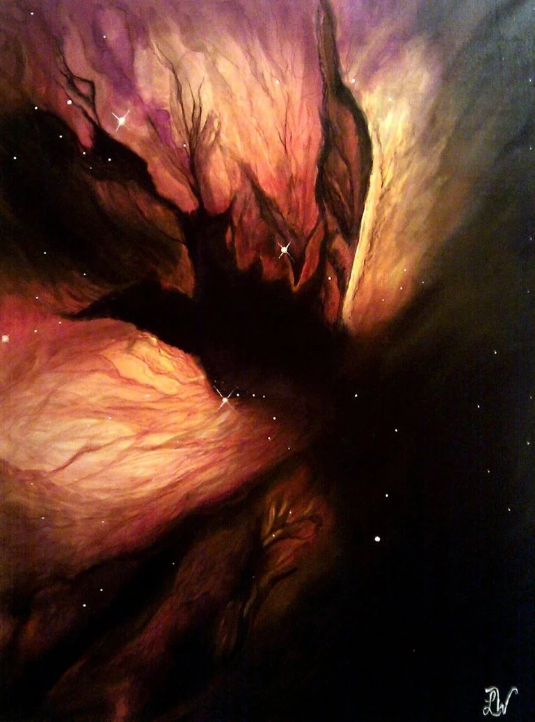Flame Nebula © Lucy Jain. Used with permission.
