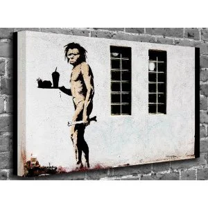 Caveman by Banksy. Image source