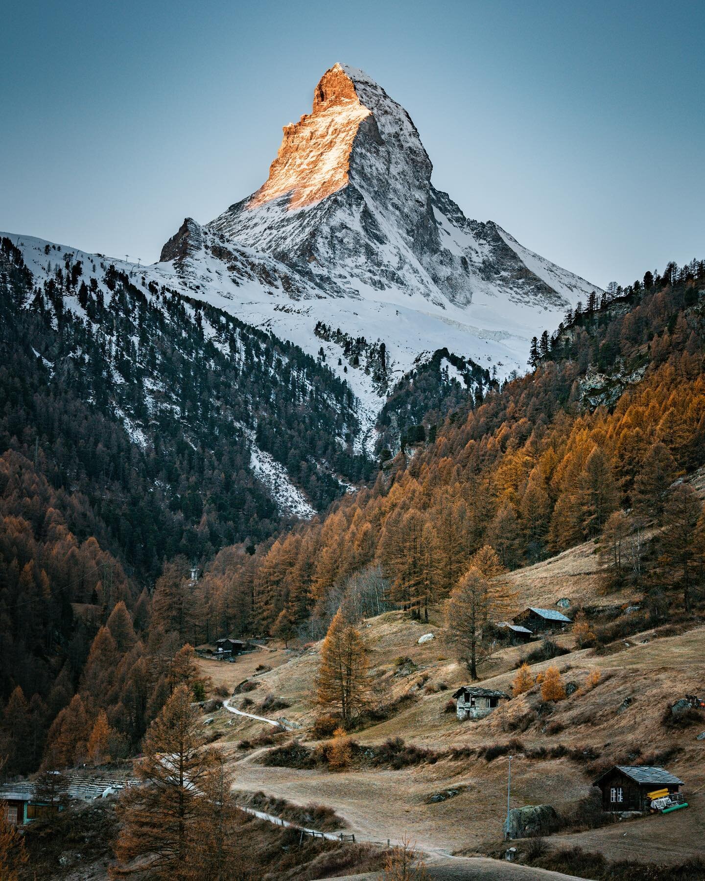 Matterhorn mornings, definitely some of the crispest, freshest air.