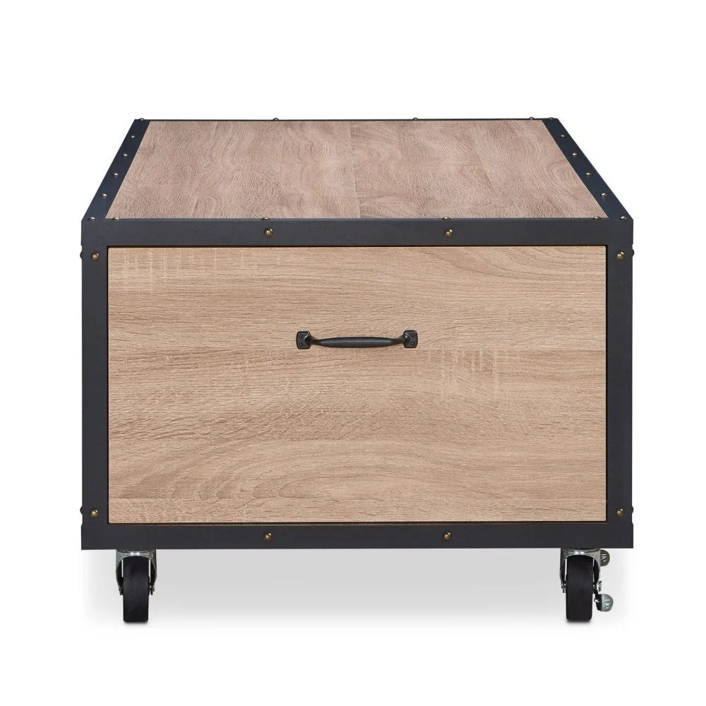 Acme Bemis Coffee Table in Weathered Light Oak Finish 81720 5.jpg