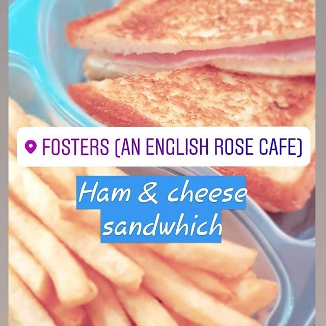 #fosters#ham&amp;cheese#sandwhich#takeawayfood