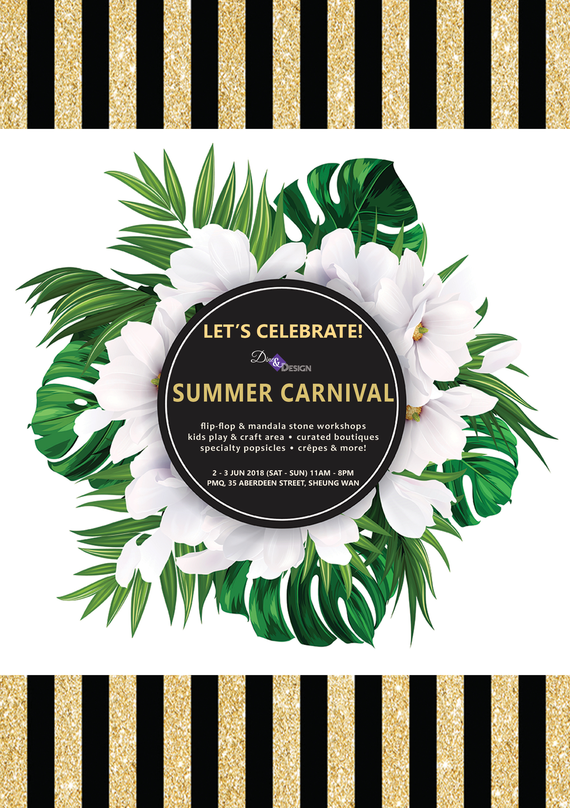 Paper-Roses | Events | Dine & Design Summer Carnival 2-3 June 2018