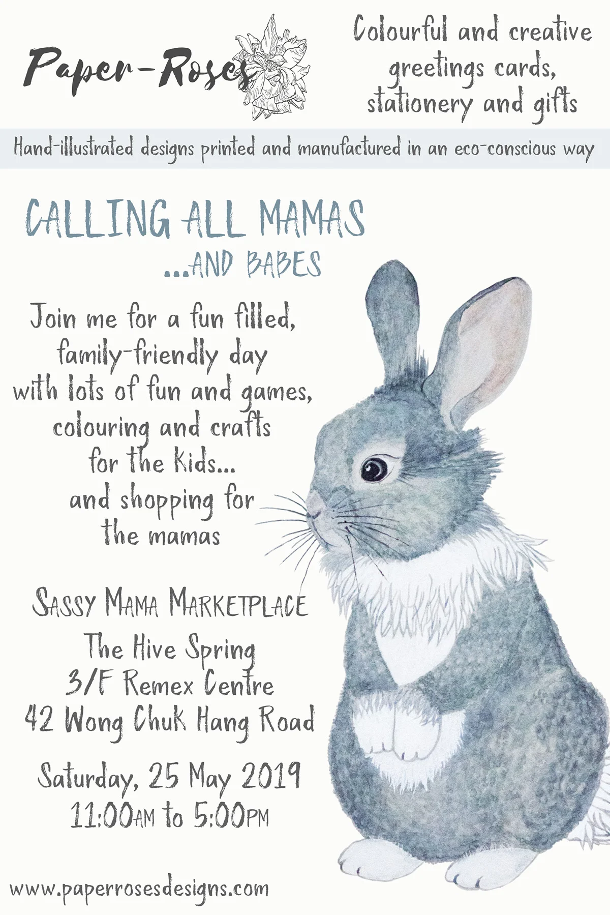 Paper-Roses | Events | Sassy Mama Marketplace | 25 May 2019