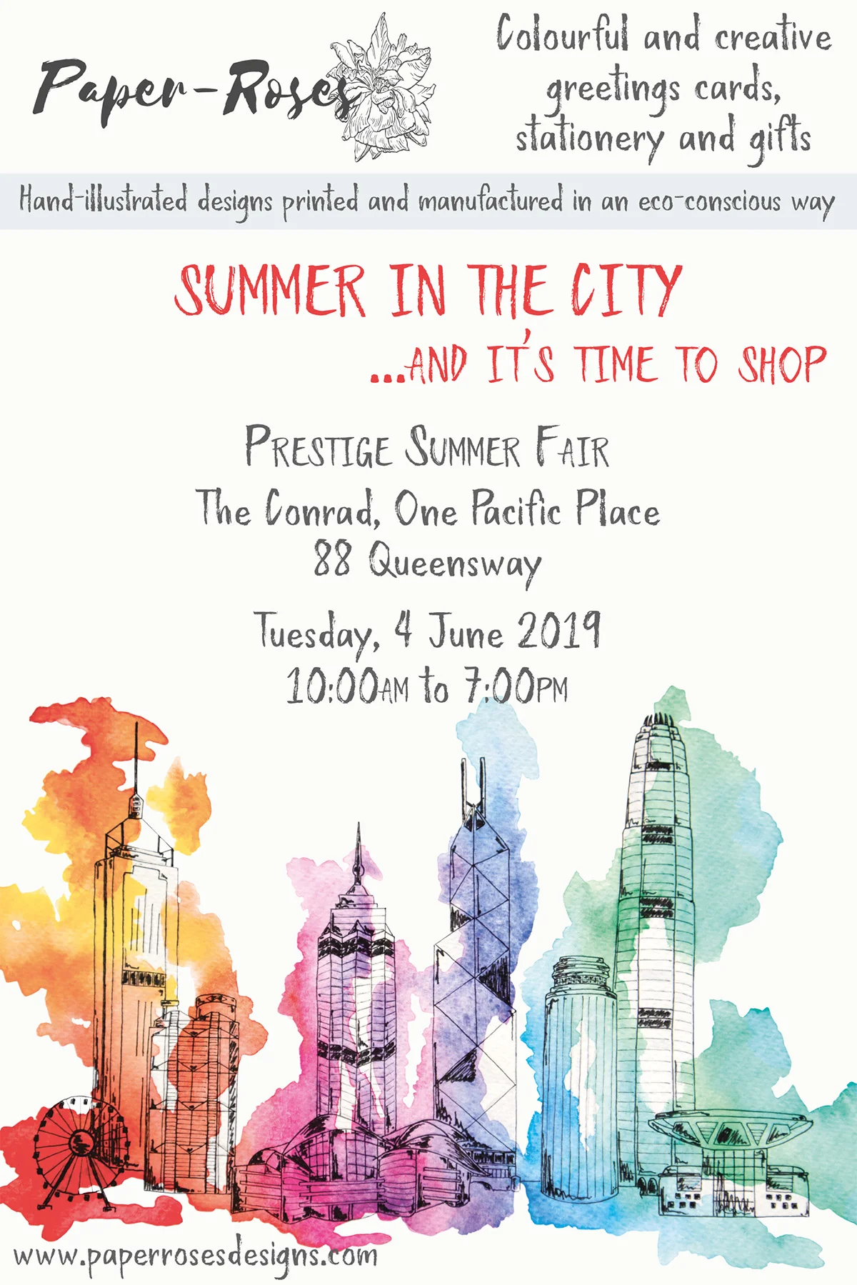 Paper-Roses | Events | Prestige Summer Fair | 4 June 2019