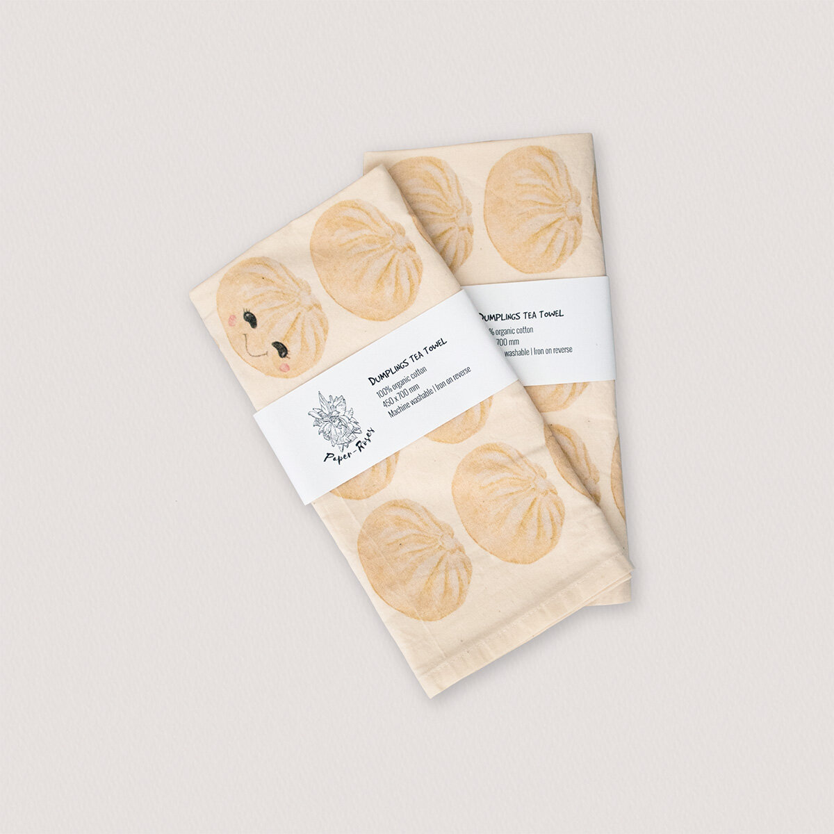 Paper-Roses | Gifts &amp; Goodies | Dumplings tea towel