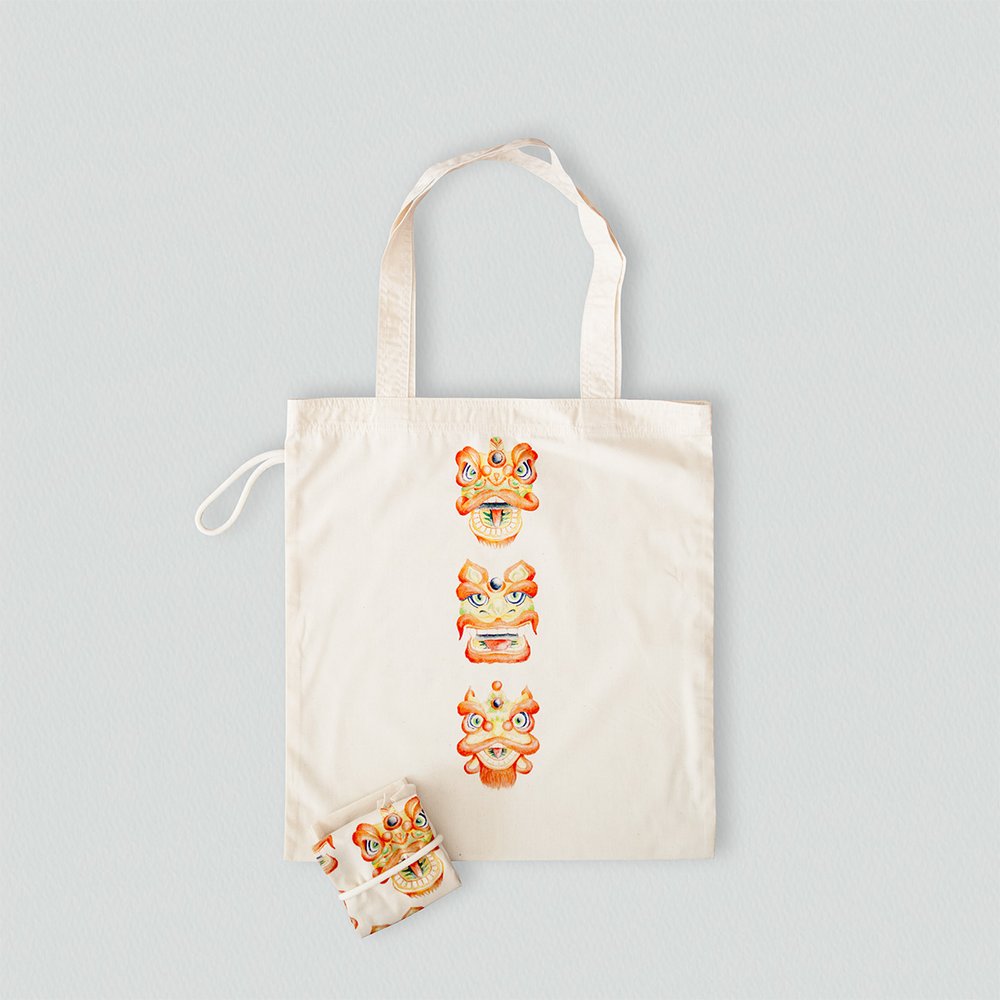 Public Transport Hong Kong Style Tote Bag (TL0119) | Paper-Roses