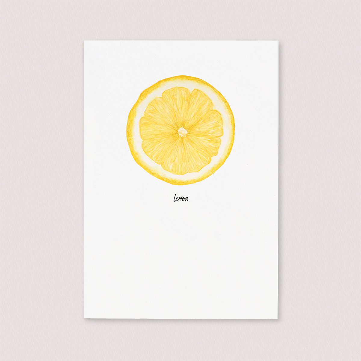 Lemon Postcard (N00118)