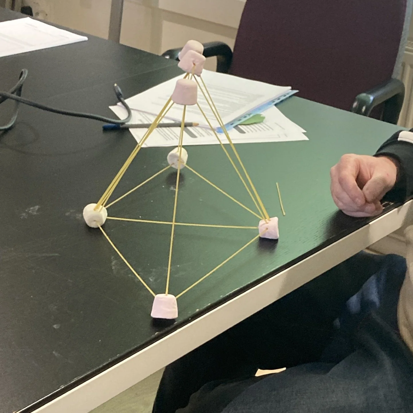 Yesterday, our Choices clients took on the Spaghetti and Marshmallow Challenge! Working in teams, they used a set number of spaghetti strands and marshmallows to build a freestanding 3D structure. 

The activity was a fun and practical way to build t
