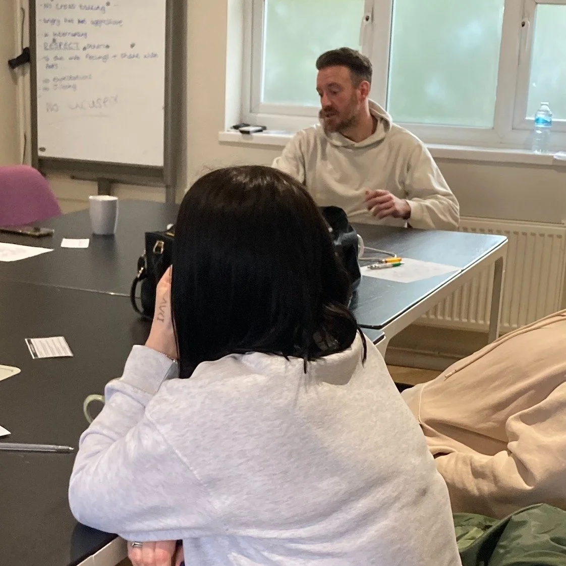 We were delighted to welcome Joe from the Amy Winehouse Foundation to Druglink yesterday, where he worked with our Choices clients.

The session focused on building resilience and developing positive coping skills, giving everyone practical tools to 