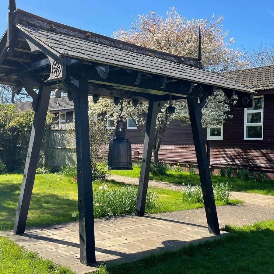 Over the bank holiday weekend, with the sunshine on our side, our Safer Places team took clients on a visit to the Buddhist temple just outside Hemel Hempstead ☀️

We were welcomed into the dining room where we experienced a moving ceremony led by th