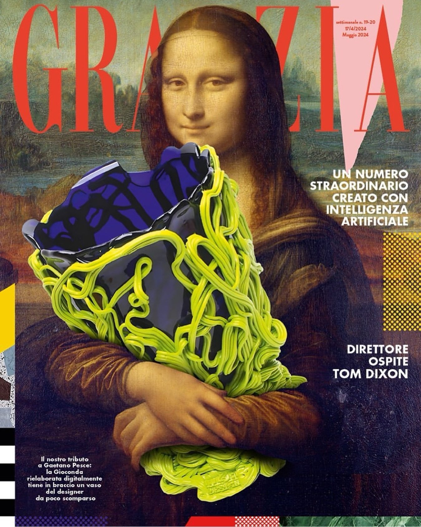 I&rsquo;m very excited to announce that my work &ldquo;Imagined Images&rdquo; is featured in the  special issue of @grazia_it magazine, exploring the world of Artificial Intelligence.⁠ guest edited by Tom Dixon Studio @tomdixonstudio among the work o