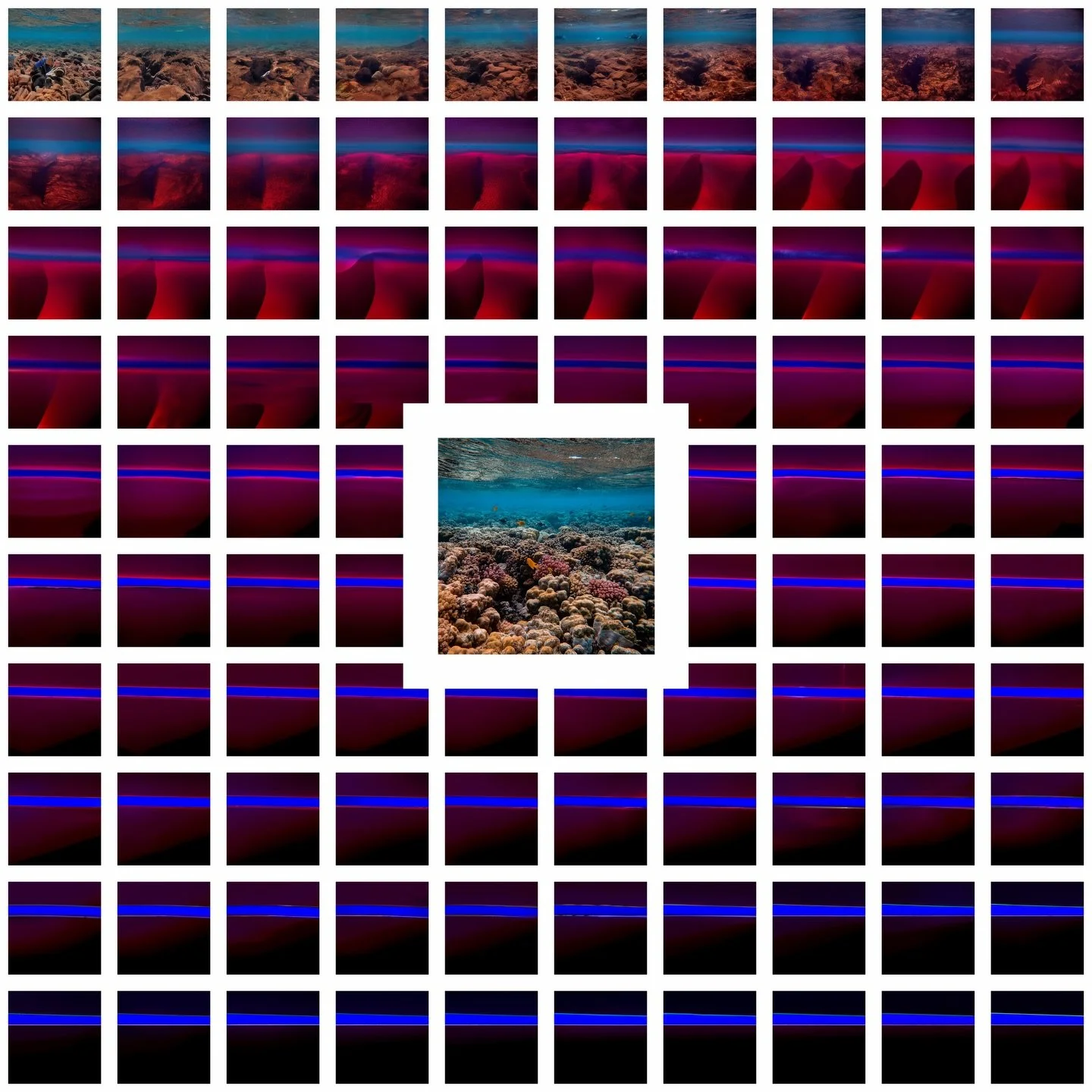 Ecologies of noise has is my latest research based project resulting from my longstanding interest about AI&rsquo;s impact on cultural flattening as well as the effects of technology&rsquo;s hardware on the environment. 

For these works I gather pho