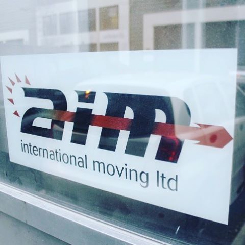 Our logo which you'll see all over our stuff, simple and consume. #entrepreneur #aim #movingcompany #movinghouse #movinghome #movingday