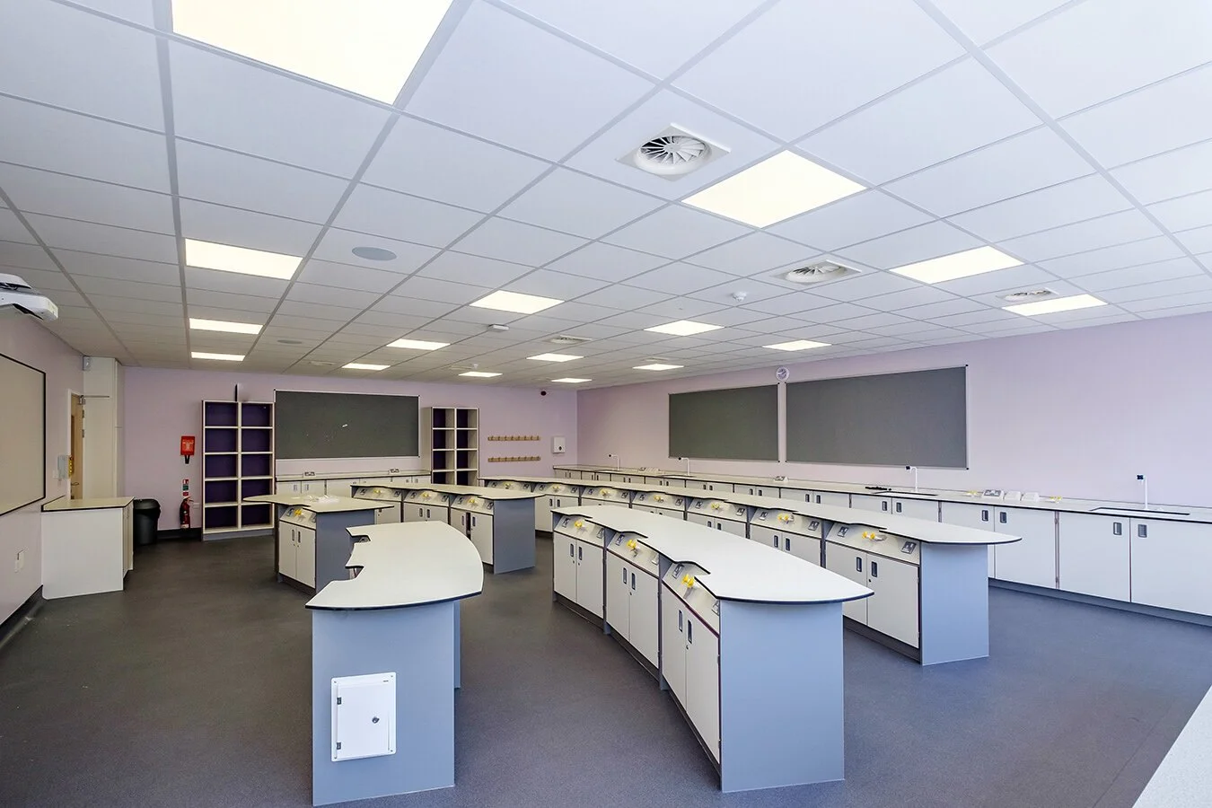 Worthing High School science lab refurbishment overview - project management, quantity surveying and cdm services