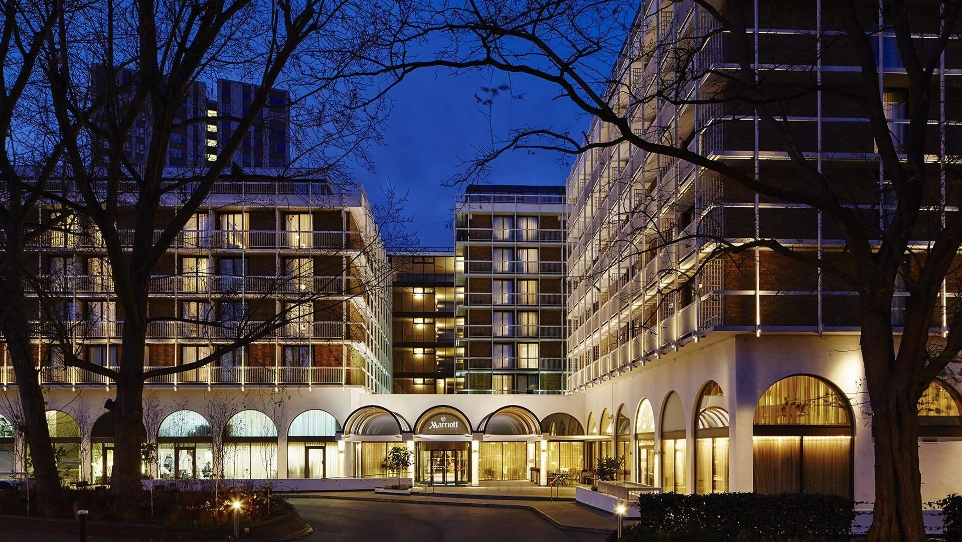 Regents Park Marriott hotel exterior - project management, quantity surveying and cdm services