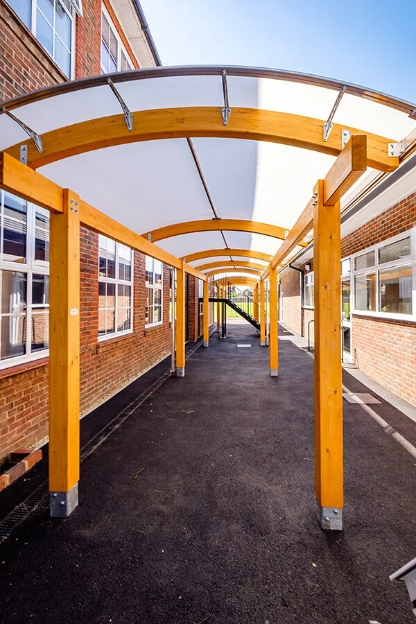 Worthing High School science lab refurbishment exterior - project management, quantity surveying and cdm services