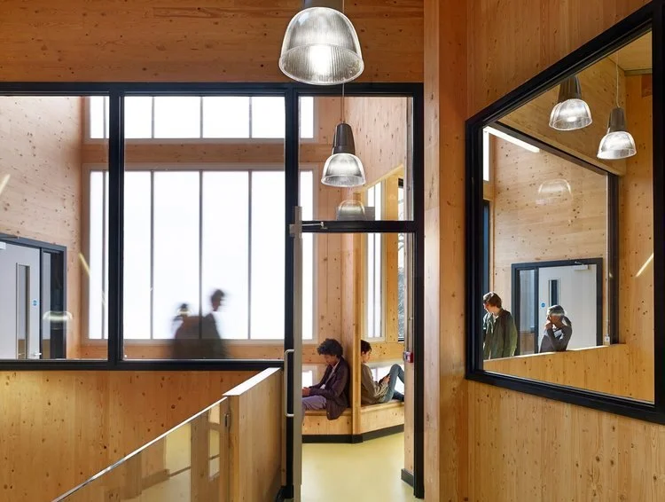 Graveney School refurbishment interior detail - project management, quantity surveying and cdm services