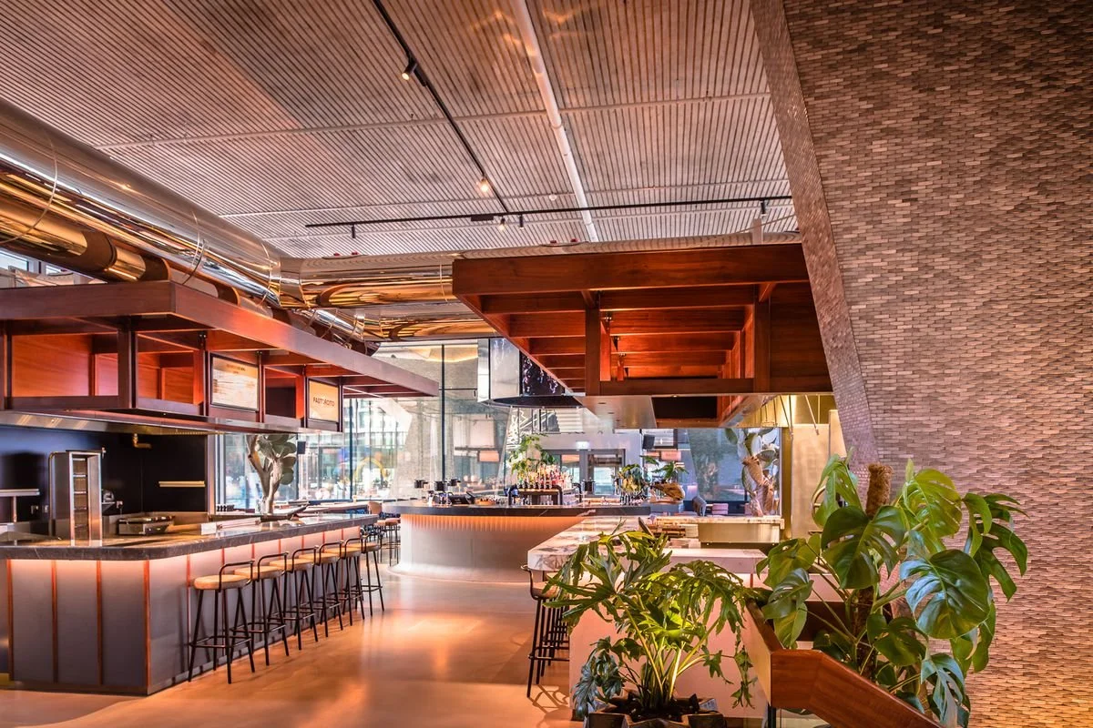 Arcade Foodhall - Wide View - project management, quantity surveying and cdm services