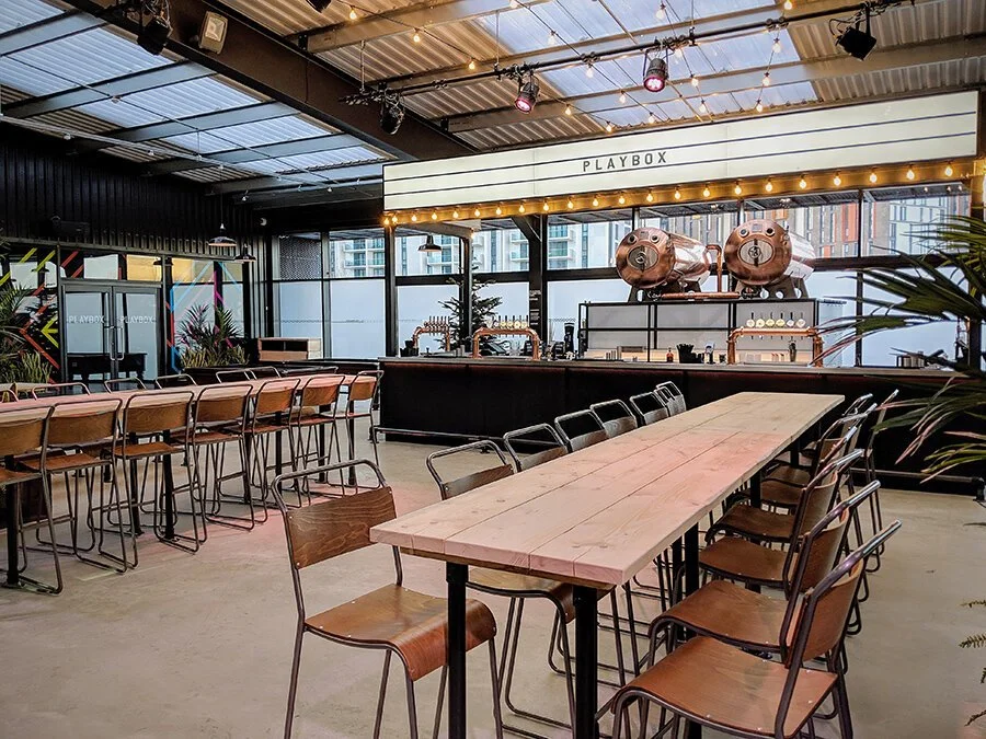 Boxpark Wembley seating - project management, quantity surveying and cdm services