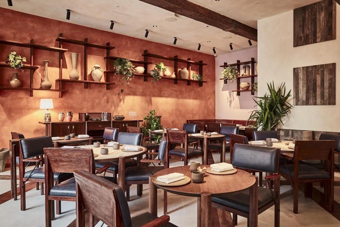 KOL restaurant table view - project management, quantity surveying and cdm services