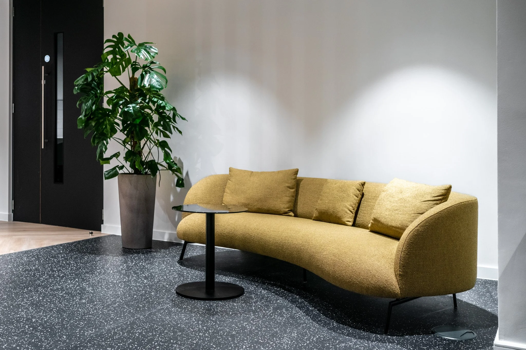 Watches of Switzerland HQ office sofa detail - project management, quantity surveying and cdm services