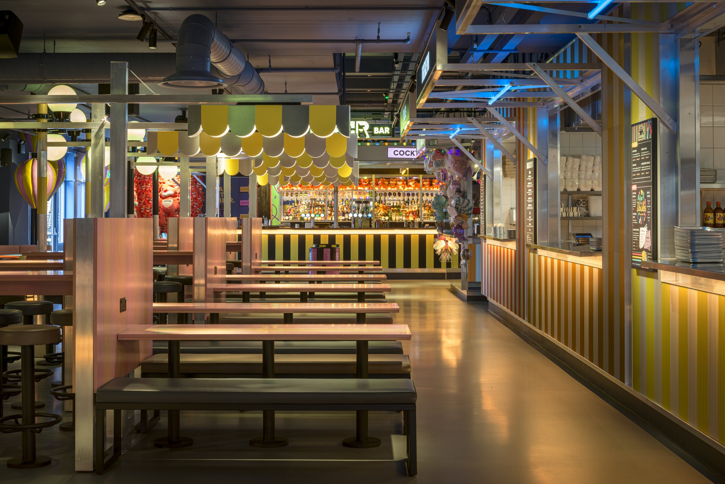 Fairgame London seating - project management, quantity surveying and cdm services