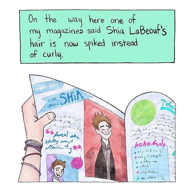 Thursday August 29, 2002 
#middleschooldiary #comics