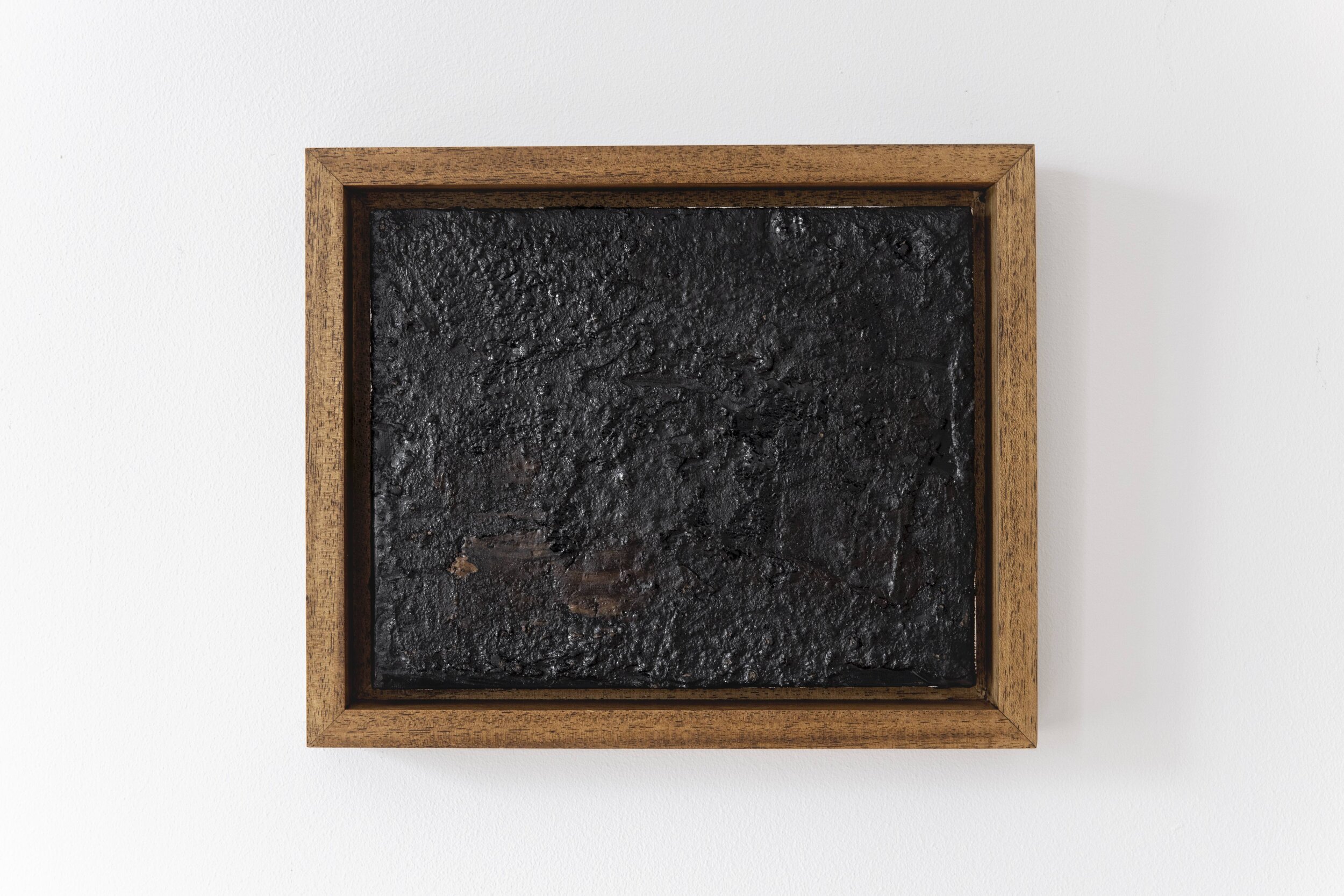 ‘Black Terrain IX’, 2020, Liquid Bitumen & Soil on Board, 21cm x 27cm (2).jpg