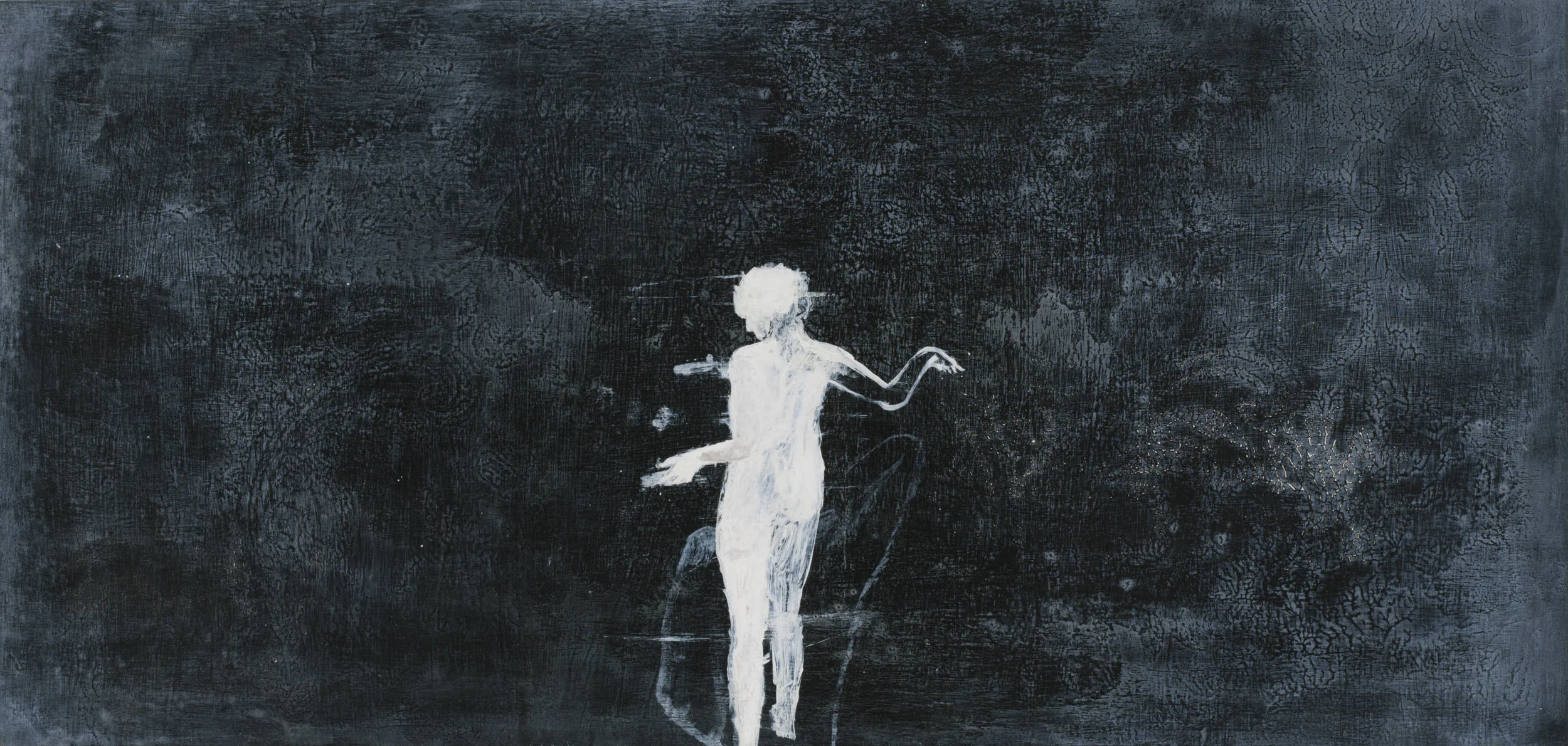 Wish You Were Here 25 x 50 cm Acrylic on board