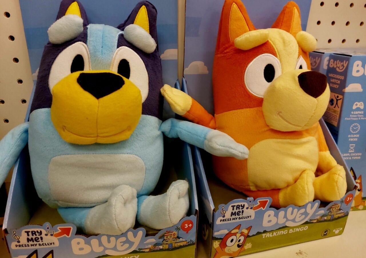 Bluey, Talking Bingo Plush, Toddler Toy 