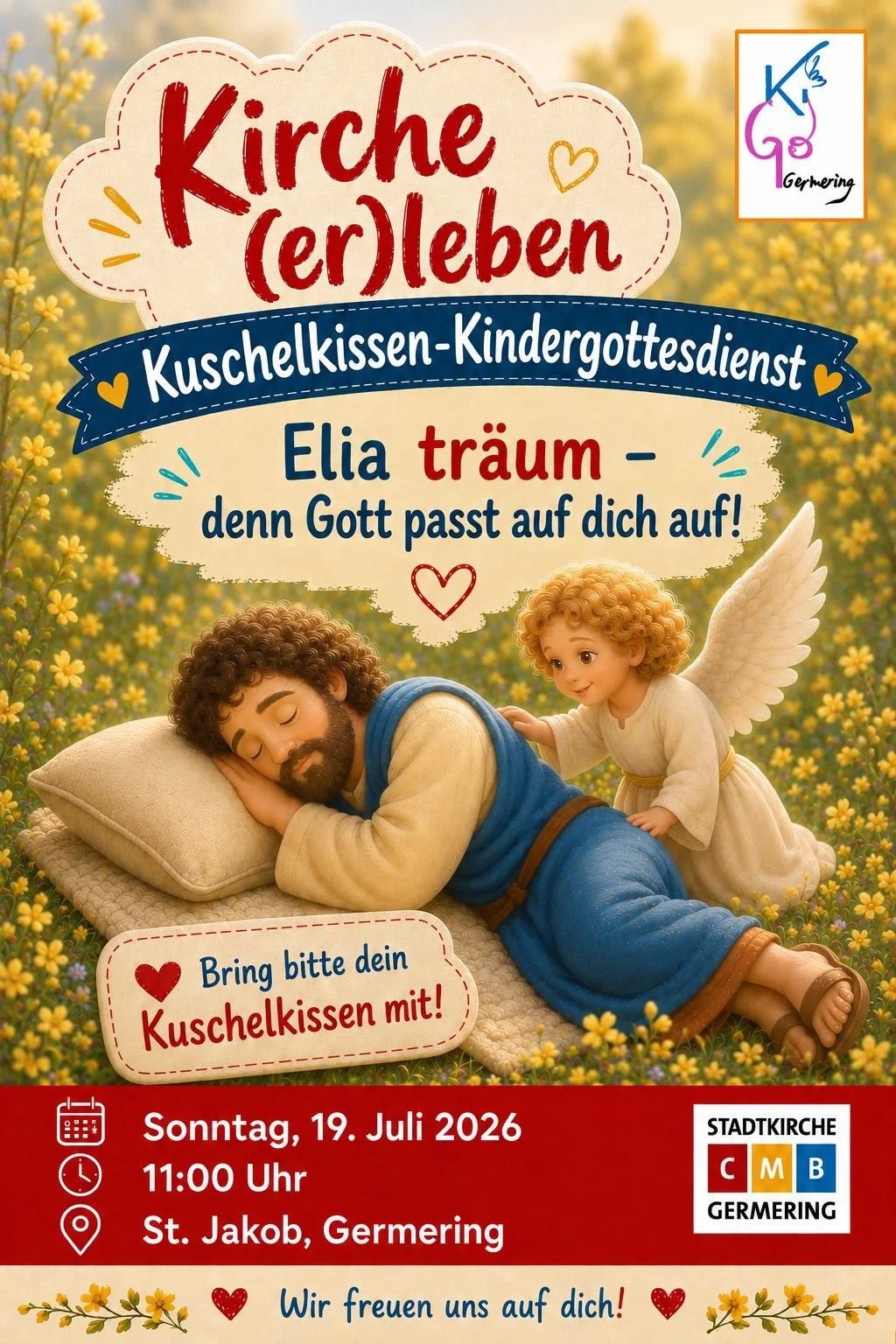 Kindergottesdienst in St. Jakob, Germering