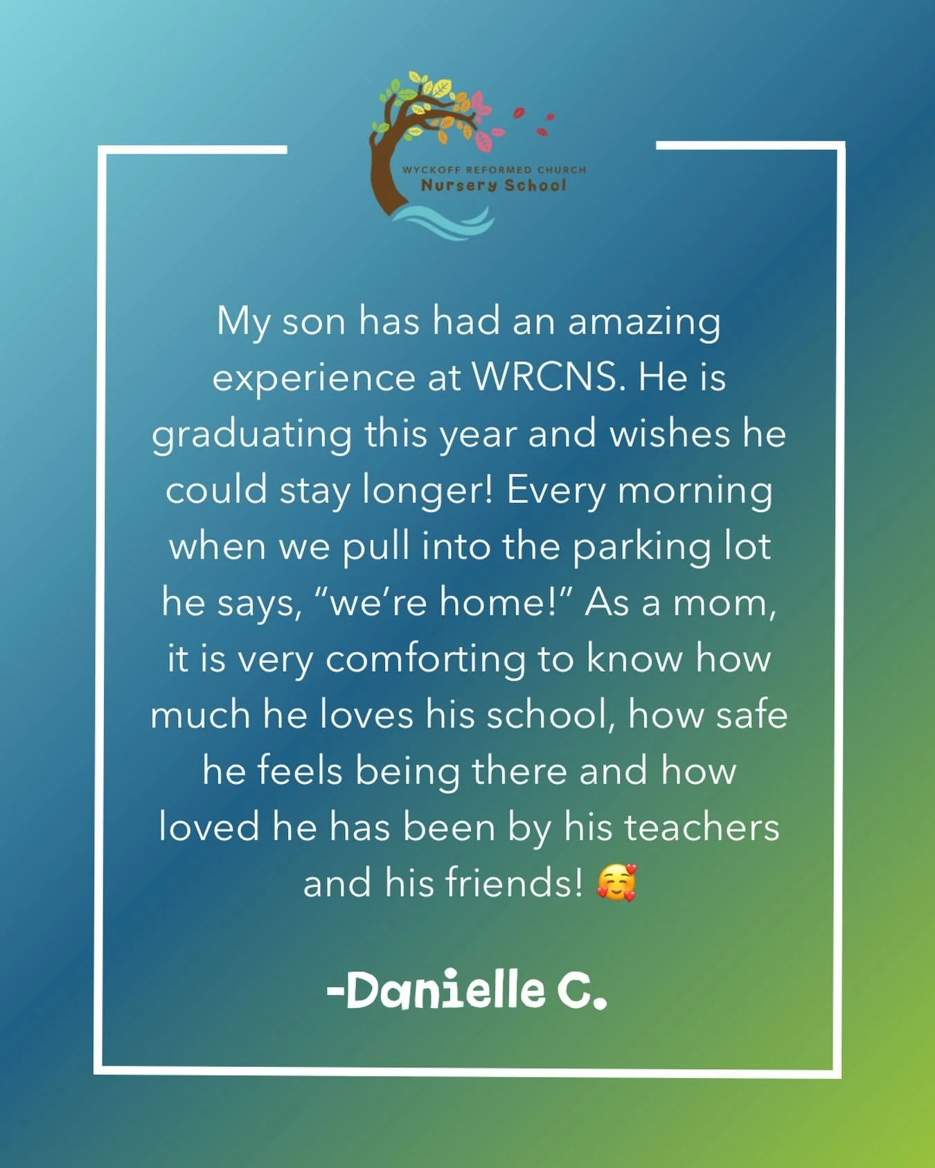 Another amazing week at WRCNS and our hearts are FULL 🤍✨ Thank you to our incredible families for your kindness, support, and the sweetest words you share about our school.

If you haven&rsquo;t left a review for WRCNS on Google yet, we would truly 