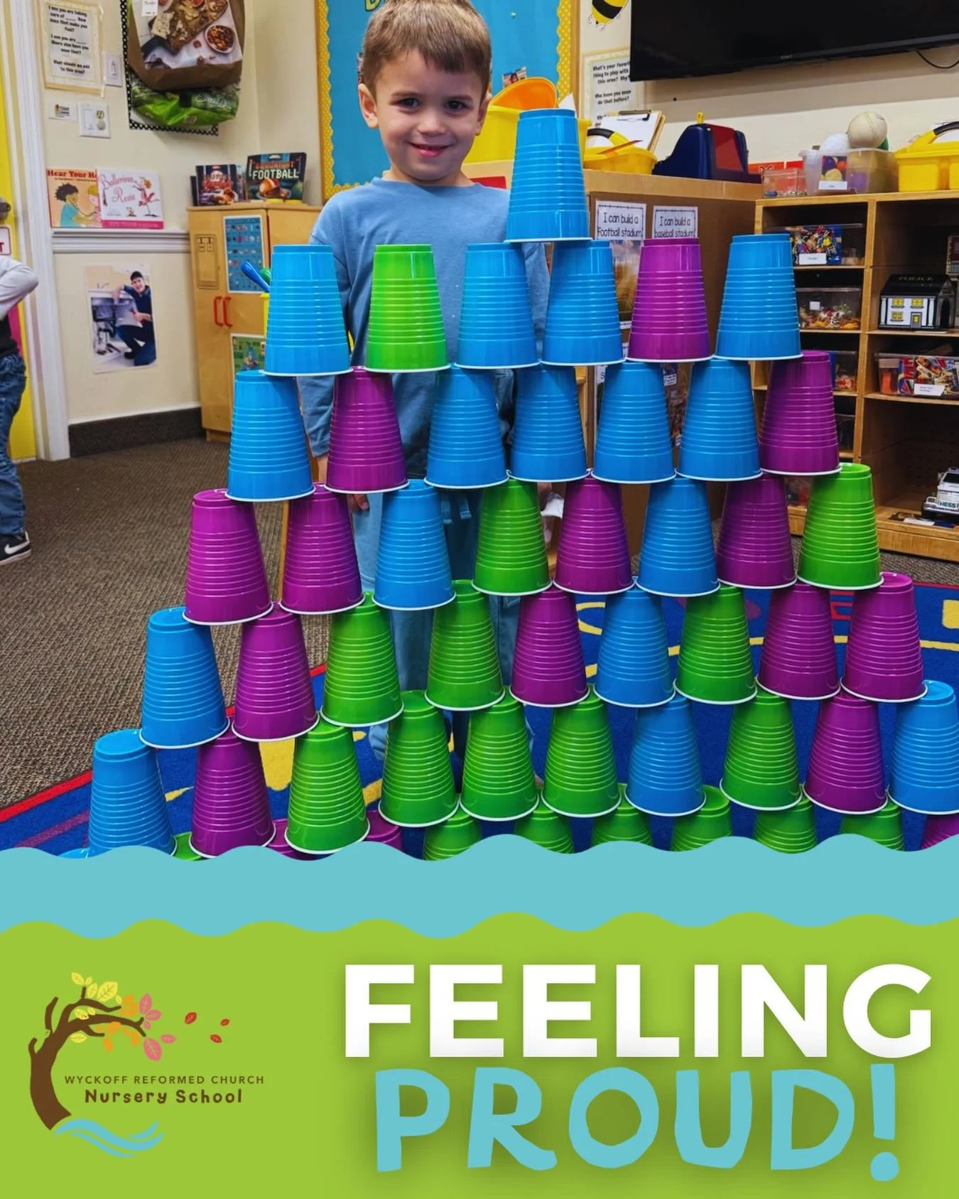 A proud moment in our Nursery Enrichment class 🩵

With determination and patience, our friend set out to build a tower using every single cup, all on his own. After a few setbacks, he stayed focused, kept trying, and didn&rsquo;t give up.

Moments l