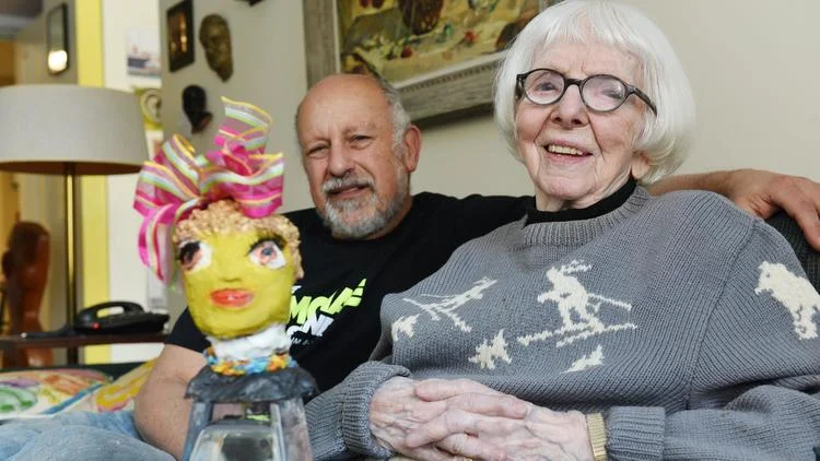 At Nearly 101, Grandma Moses Of Sculpting' Thrives On Her Art