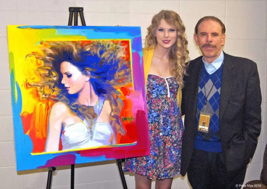 Still Colorful: Visiting Peter Max's New York Studio