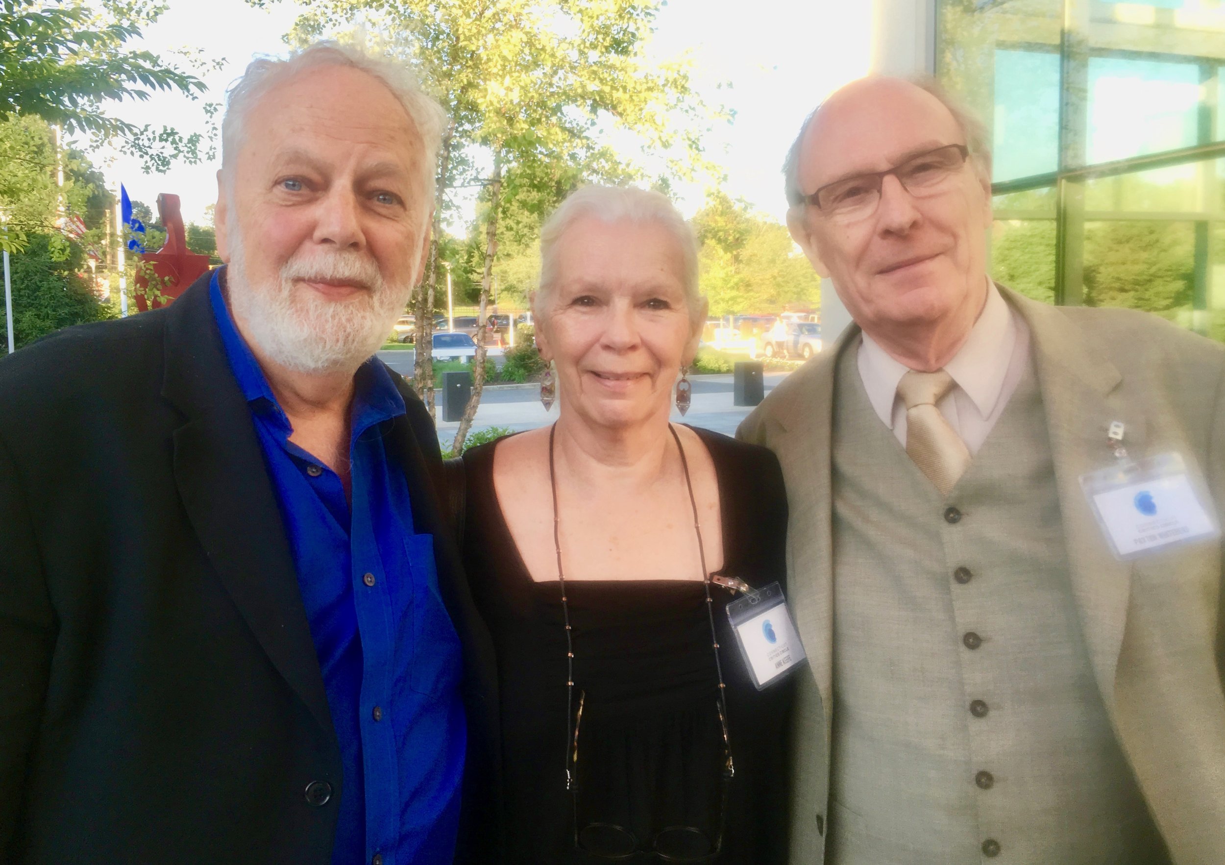 Director John Tillinger, Anne Keefe, Paxton Whitehead