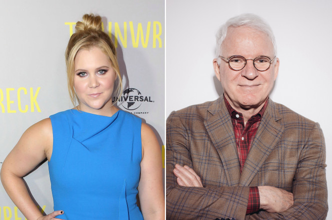 Amy Schumer and Steve Martin