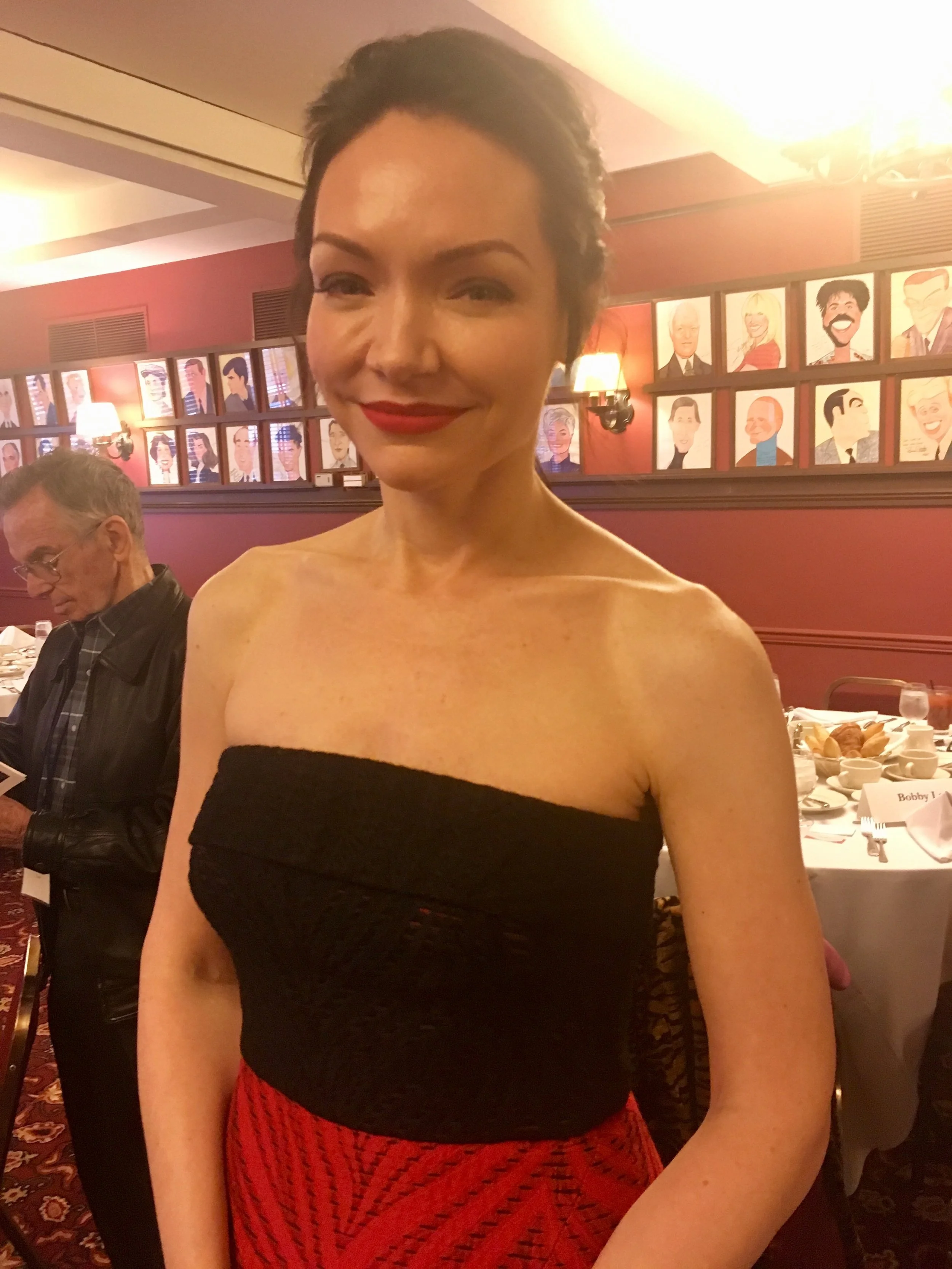 Katrina Lenk in "The Band's Visit." (She also starred in "Indecent."