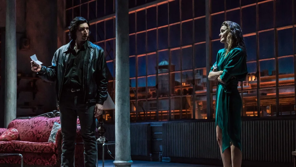 My Variety Review: 'Burn This' With Adam Driver, Keri Russell