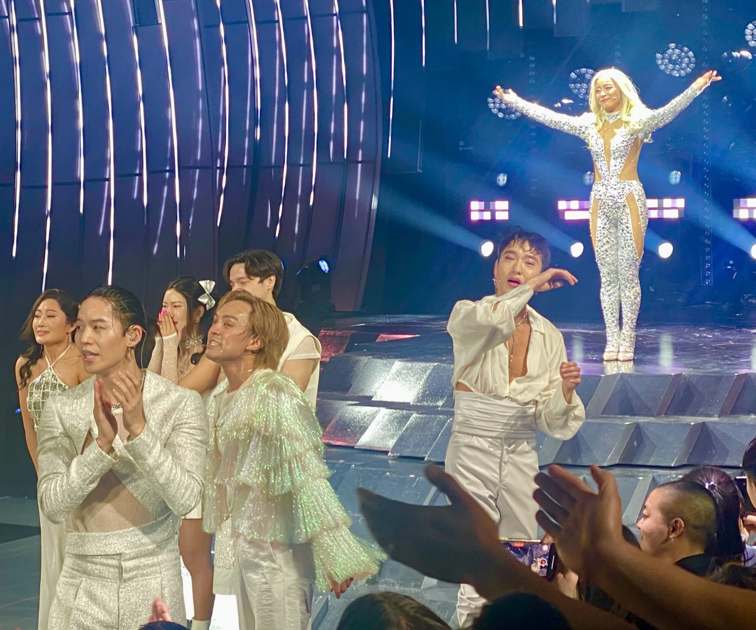 Part 2 of Photo Gallery off Final "KPOP" Show on Broadway 