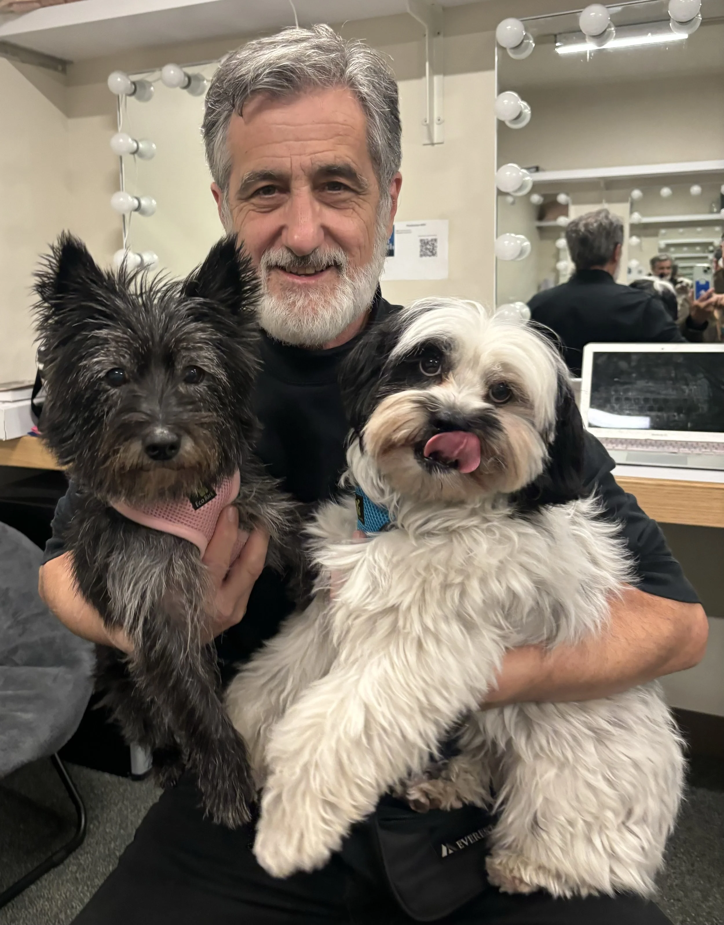 Berloni's Broadway Pooches Share Stage With Audra and Julianna